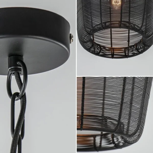 draad_hanglamp_adeta_mat__2.webp Cheap Straluma Draad hanglamp Adeta mat zwart Ø31 cm