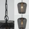 draad_hanglamp_adeta_mat__3.webp Cheap Straluma Draad hanglamp Adeta mat zwart Ø31 cm