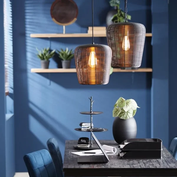 draad_hanglamp_adeta_mat__4.webp Cheap Straluma Draad hanglamp Adeta mat zwart Ø31 cm