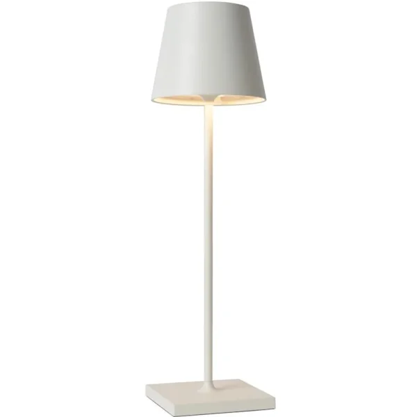 Clearance Straluma Draadloze tafellamp wit met dimbaar LED
