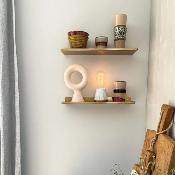 Clearance Straluma Draadloze tafellamp wit marmer met heldere lichtbron dimbaar