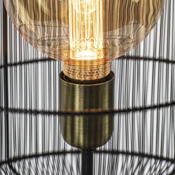 driepoot_vloerlamp_gruaro_2.webp Clearance Straluma Driepoot vloerlamp Gruaro zwart met brons