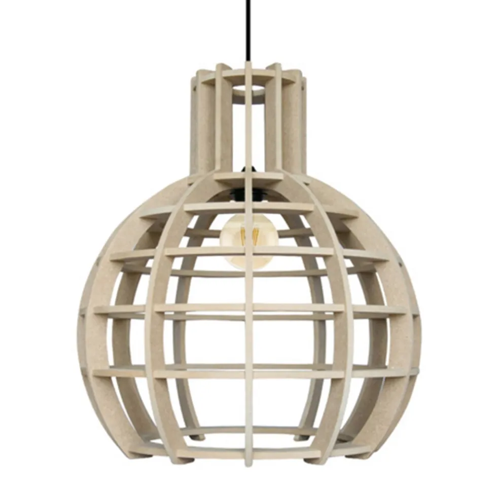 Outlet Straluma Eettafel hanglamp Globe Lingehof hout