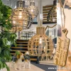 Outlet Straluma Eettafel hanglamp Globe Lingehof hout