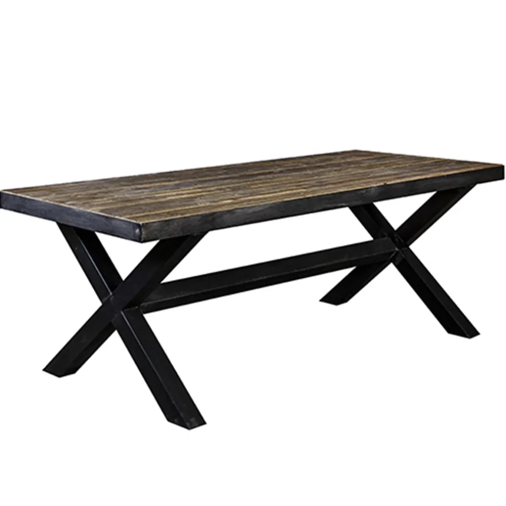 eettafel_light_amp_living_0.webp Best Sale Straluma Eettafel Light & Living zink/hout