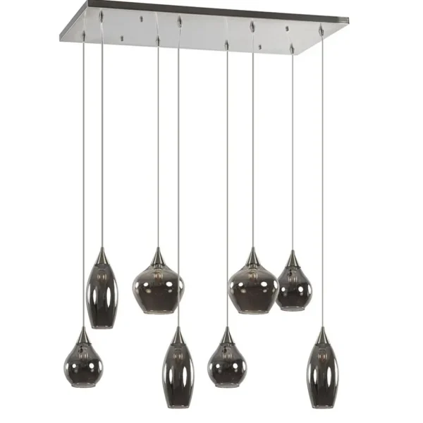 eettafelhanglamp_nikkel_m_0.webp Clearance Straluma Eettafelhanglamp nikkel met smokey glas 8-lichts