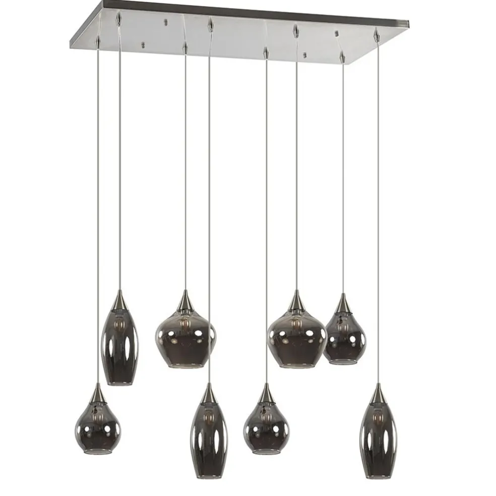 eettafelhanglamp_nikkel_m_0.webp Clearance Straluma Eettafelhanglamp nikkel met smokey glas 8-lichts