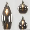 eettafelhanglamp_nikkel_m_3.webp Clearance Straluma Eettafelhanglamp nikkel met smokey glas 8-lichts