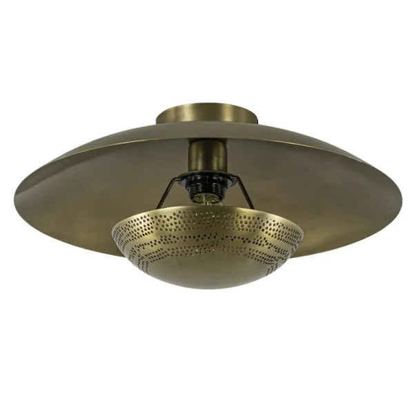 Sale Straluma Elegante plafond/wandlamp antiek brons