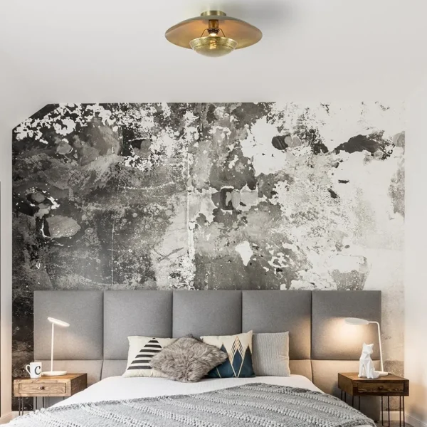 Sale Straluma Elegante plafond/wandlamp antiek brons