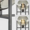 frame_vloerlamp_mat_zwart_3.webp Flash Sale Straluma Frame vloerlamp mat zwart met smoke glazen bol