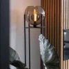 frame_vloerlamp_mat_zwart_4.webp Flash Sale Straluma Frame vloerlamp mat zwart met smoke glazen bol