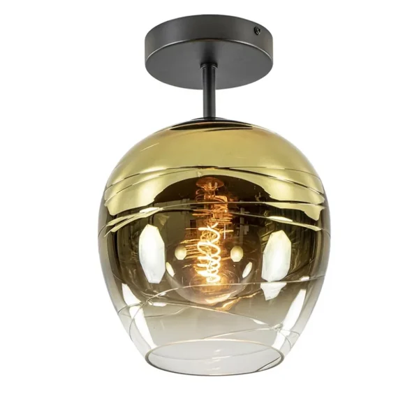 glazen_plafondlamp_gold_g_1.webp Flash Sale Straluma Glazen plafondlamp gold gradient met zwart