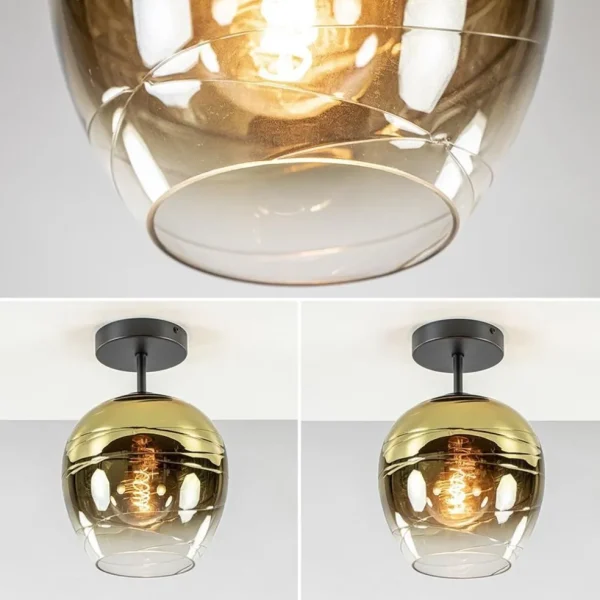 glazen_plafondlamp_gold_g_3.webp Flash Sale Straluma Glazen plafondlamp gold gradient met zwart