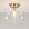 Best Straluma Glazen plafondlamp helder Art Deco