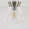 Best Straluma Glazen plafondlamp helder Art Deco