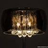 Fashion Straluma Glazen tafellamp Pearl met chroom