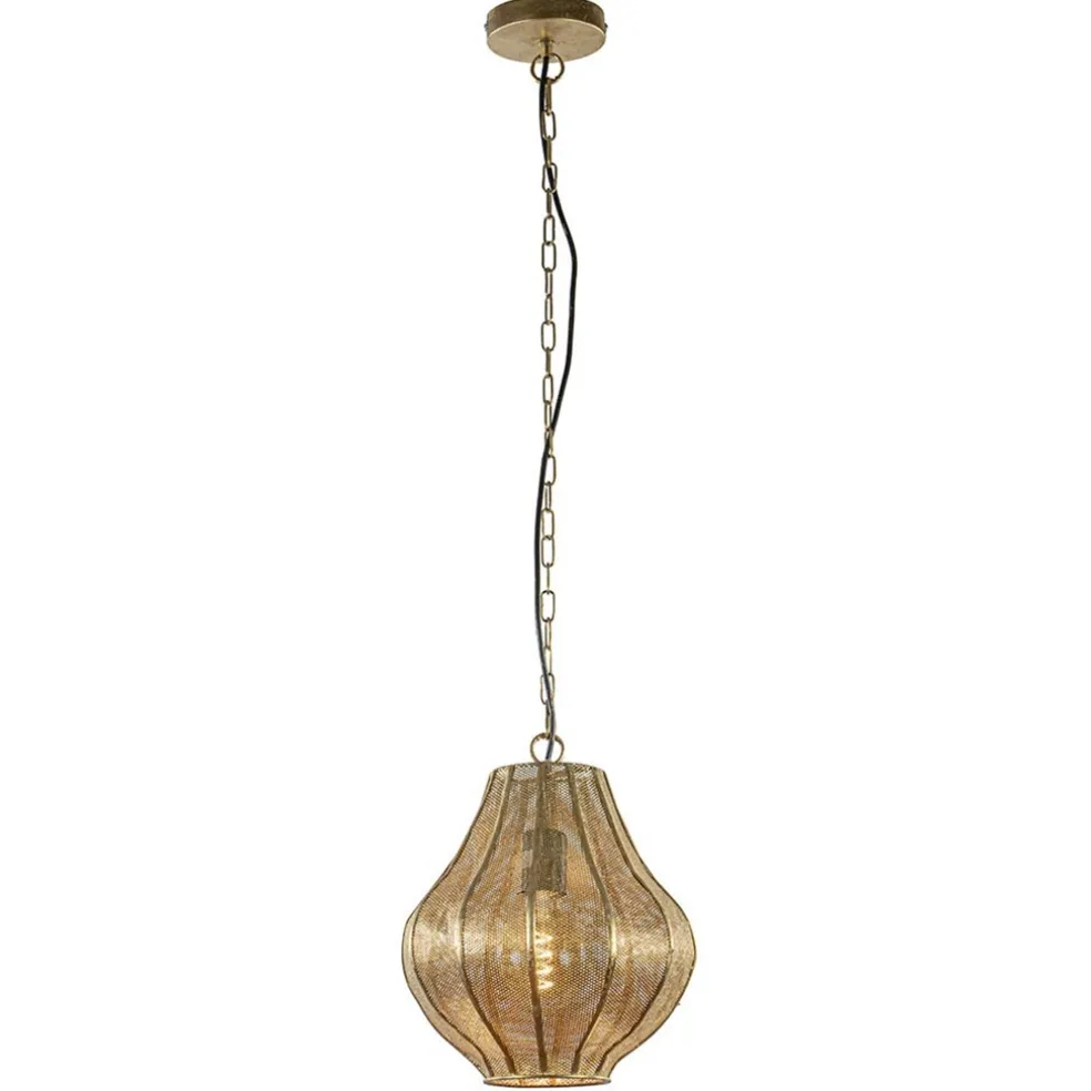 gouden_oosterse_hanglamp__1.webp Fashion Straluma Gouden Oosterse hanglamp Micha met ketting Light & Living