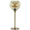 gouden_tafellamp_met_ambe_0.webp Discount Straluma Gouden tafellamp met amber glazen bol 20 cm