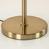 gouden_tafellamp_met_ambe_2.webp Discount Straluma Gouden tafellamp met amber glazen bol 20 cm