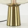 gouden_tafellamp_misty_me_2.webp Fashion Straluma Gouden tafellamp Misty met amber glazen kap L&L