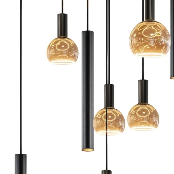 grote_design_hanglamp__vi_2.webp Best Straluma Grote design hanglamp / videlamp zwart Ø100 cm