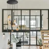 grote_design_hanglamp__vi_4.webp Best Straluma Grote design hanglamp / videlamp zwart Ø100 cm