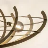 Best Sale Straluma Grote design hanglamp ovaal oud messing