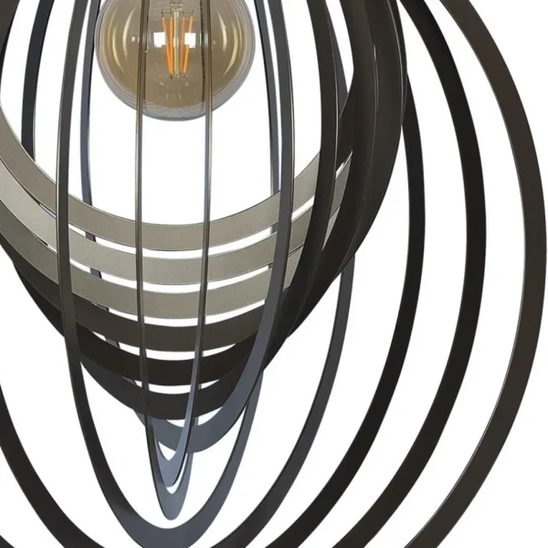 Best Sale Straluma Grote design hanglamp ringen platinum 80 cm