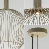grote_draad_hanglamp_mat__2.webp Shop Straluma Grote draad hanglamp mat zand 70 cm