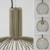 grote_draad_hanglamp_mat__3.webp Shop Straluma Grote draad hanglamp mat zand 70 cm