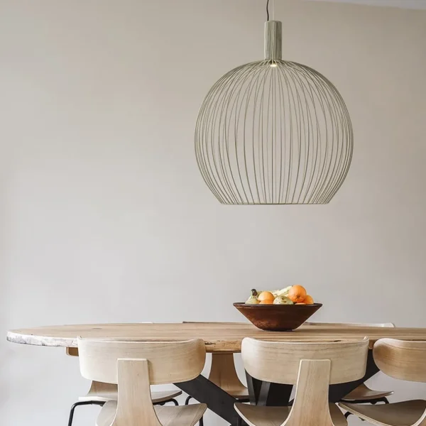 grote_draad_hanglamp_mat__4.webp Shop Straluma Grote draad hanglamp mat zand 70 cm