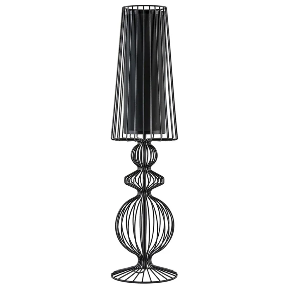 grote_draad_tafellamp_met_0.webp Sale Straluma Grote draad tafellamp met zwarte kap