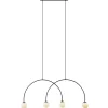 Sale Straluma Grote hanglamp bogen met wit glas