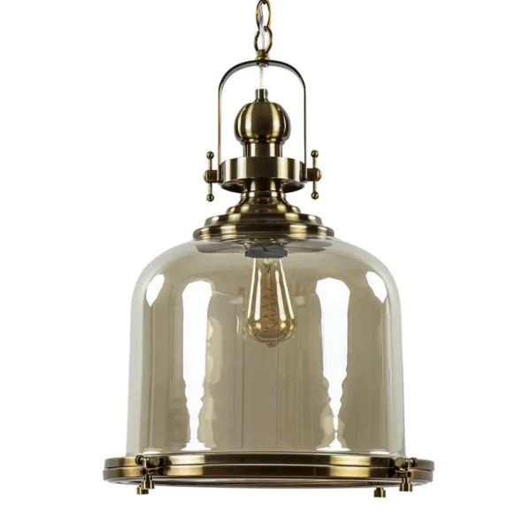 grote_hanglamp_brons_met__0.webp Store Straluma Grote hanglamp brons met amber glas