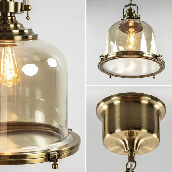 grote_hanglamp_brons_met__2.webp Store Straluma Grote hanglamp brons met amber glas
