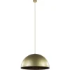 grote_hanglamp_koepel_mat_1.webp Sale Straluma Grote hanglamp koepel mat goud met zwart 70 cm