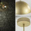 grote_hanglamp_koepel_mat_2.webp Sale Straluma Grote hanglamp koepel mat goud met zwart 70 cm