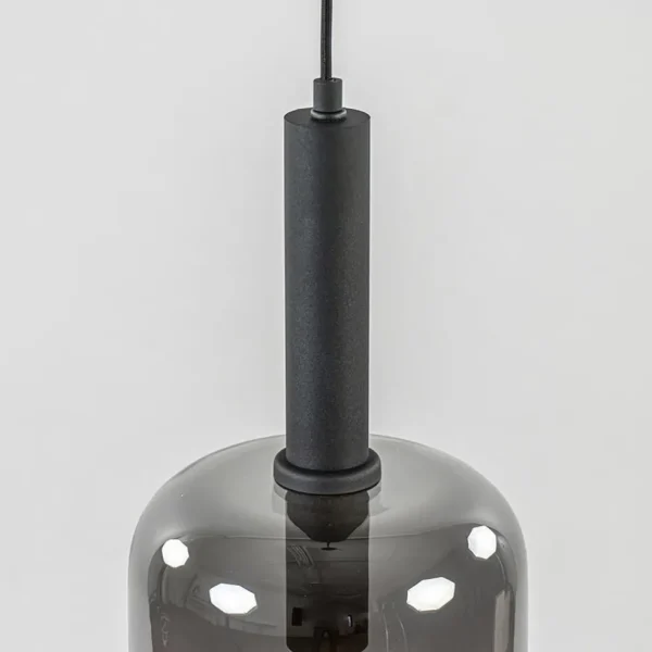 grote_hanglamp_lekar_zwar_2.webp Cheap Straluma Grote hanglamp Lekar zwart met smoke glas