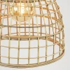 Best Straluma Grote hanglamp Puerto rotan naturel Light and Light
