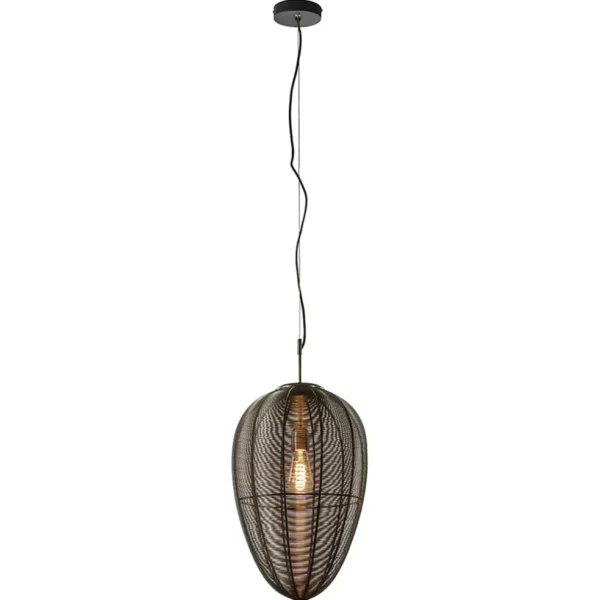 grote_hanglamp_yaelle_ant_1.webp Best Straluma Grote hanglamp Yaelle antiek brons Light and Living