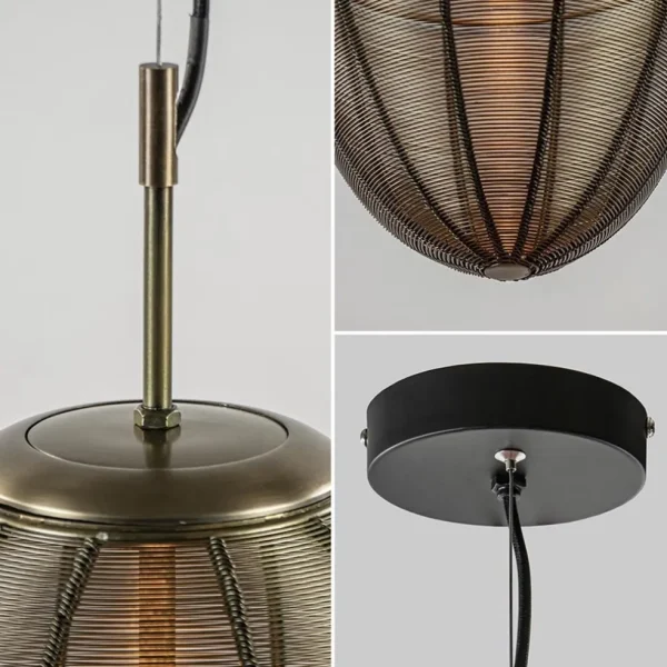 grote_hanglamp_yaelle_ant_3.webp Best Straluma Grote hanglamp Yaelle antiek brons Light and Living