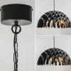 grote_koepel_hanglamp_dom_3.webp Outlet Straluma Grote koepel hanglamp Dome mat zwart metaal