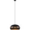 grote_koepel_hanglamp_zwa_1.webp Cheap Straluma Grote koepel hanglamp zwart met goud 50 cm