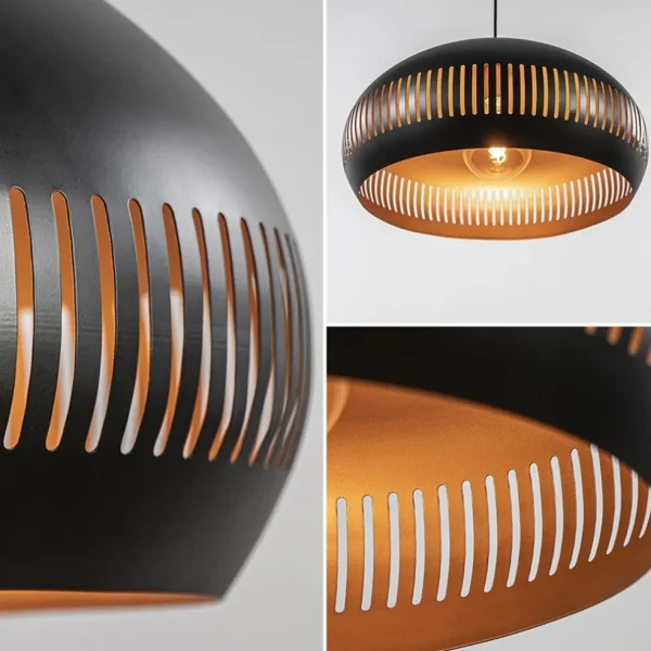 grote_koepel_hanglamp_zwa_3.webp Cheap Straluma Grote koepel hanglamp zwart met goud 50 cm
