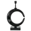grote_lampvoet_maan_shiny_0.webp Outlet Straluma Grote lampvoet Maan shiny zwart