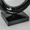 grote_lampvoet_maan_shiny_3.webp Outlet Straluma Grote lampvoet Maan shiny zwart