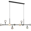 grote_lichts_eettafelhang_1-1.webp Shop Straluma Grote 10-lichts eettafelhanglamp zwart exclusief lichtbronnen