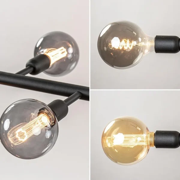 grote_lichts_eettafelhang_3-1.webp Shop Straluma Grote 10-lichts eettafelhanglamp zwart exclusief lichtbronnen