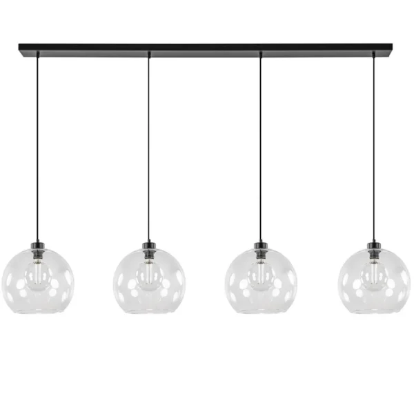 grote_lichts_hanglamp_zwa_0.webp New Straluma Grote 4-lichts hanglamp zwart met helder glazen bollen